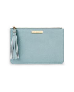 Katie Loxton Sophia Tassel Pouch Pale Blue